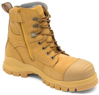 RSEA Safety Blundstone 992 - Zip Sided Lace Up Safety Boots with TPU Toe Guard offer