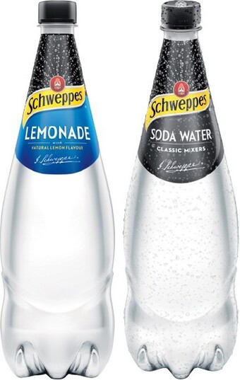 IGA Schweppes Mixers or Soft Drink 1.1 Litre Selected Varieties offer