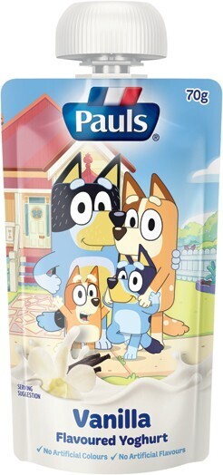 IGA Pauls Squeezie Yoghurt 70g Selected Varieties offer