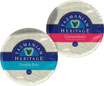 IGA Tasmanian Heritage Camembert or Double Brie Cheese 250g offer