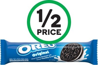 Woolworths Oreo Cookies 133-147g offer
