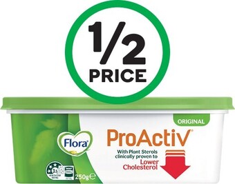 Woolworths Flora ProActiv Spread 250g – From the Fridge offer