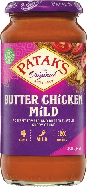 Woolworths Patak’s Simmer Sauce 450g offer
