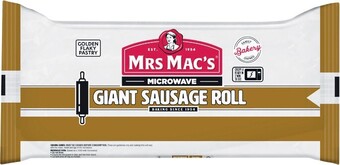 Woolworths Mrs Mac’s Microwave Pie, Pastie or Sausage Roll 165-175g offer