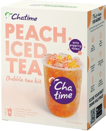 Woolworths Chatime Bubble Tea Pk 4 offer
