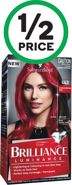 Woolworths Schwarzkopf Brilliance Hair Colour offer