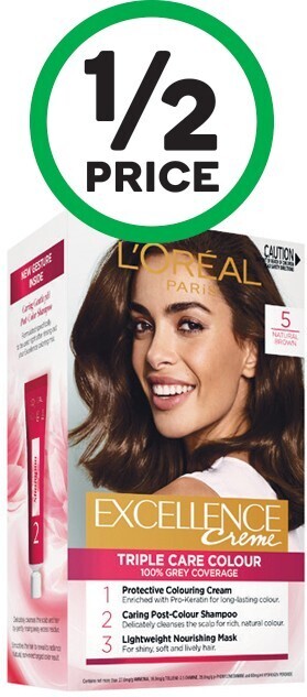 Woolworths L’Oreal Excellence Hair Colour offer