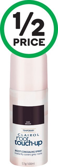 Woolworths Clairol Root Touch-Up Spray 100ml offer