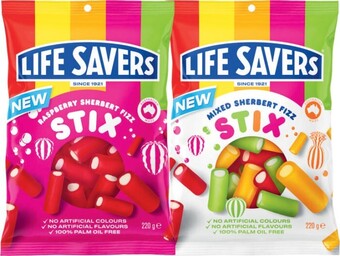 Coles Life Savers Candy 180g-220g offer