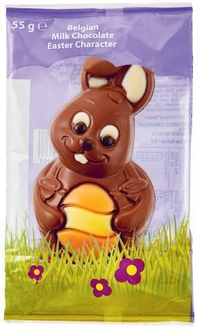 Coles Belgian Milk Chocolate Easter Hollow Bunny 55g offer