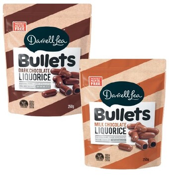 Coles Darrell Lea Bullets, Twists, Balls or Liquorice 140g-280g offer