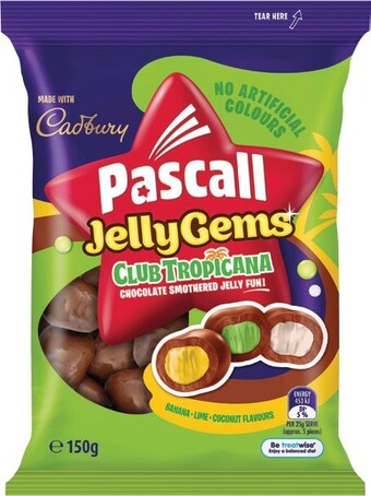Coles Pascall Family Bag 150g-350g offer