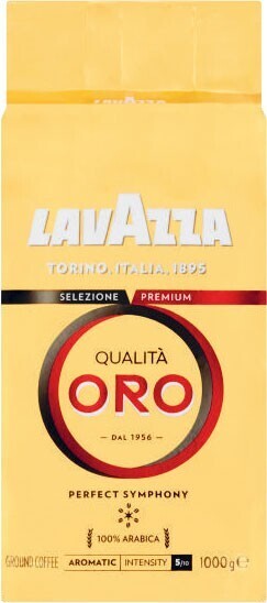 Lavazza Qualita Oro Coffee Beans or Ground 1kg
