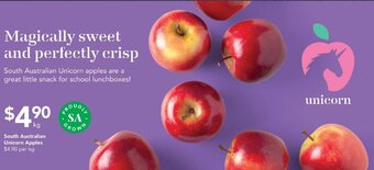 Drakes South Australian Unicorn Apples offer