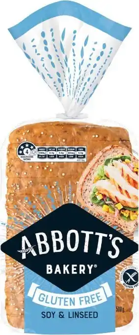 Coles Abbott’s Gluten Free Bread 500g offer