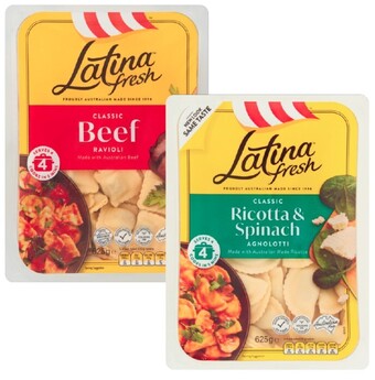 Coles Latina Filled Pasta 625g offer