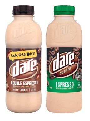 Coles Dare Flavoured Milk 750mL offer