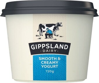 Coles Gippsland Twist Yogurt 720g offer