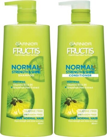 Coles Garnier Fructis Shampoo or Conditioner 850mL offer