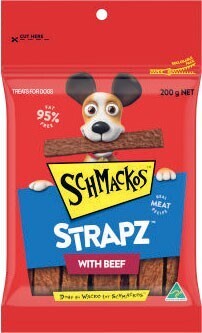 Coles Schmackos Dog Treats 200g offer
