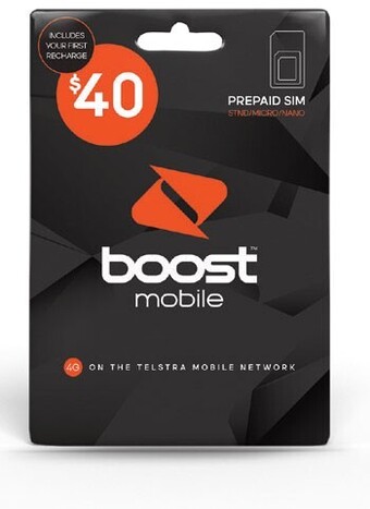 Coles Boost $40 SIM Pack offer