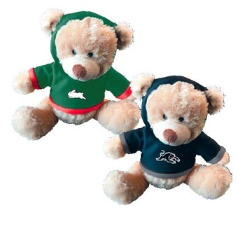 Coles NRL Hooded Plush Bear offer