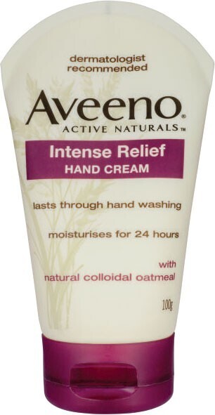 Coles Aveeno Intense Relief Hand Cream 100g offer