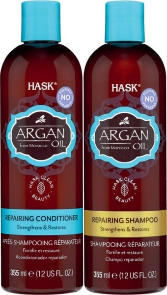 Coles Hask Shampoo or Conditioner 355mL offer