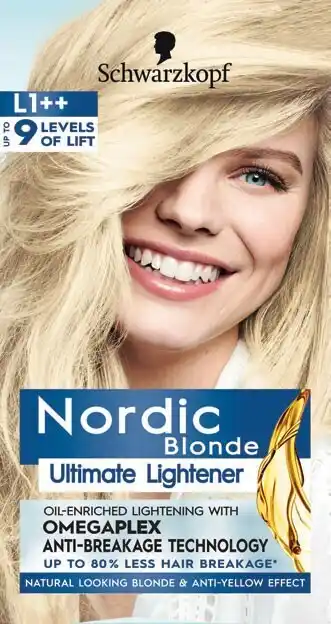 Coles Schwarzkopf Nordic Blonde Hair Colour 1 Pack offer