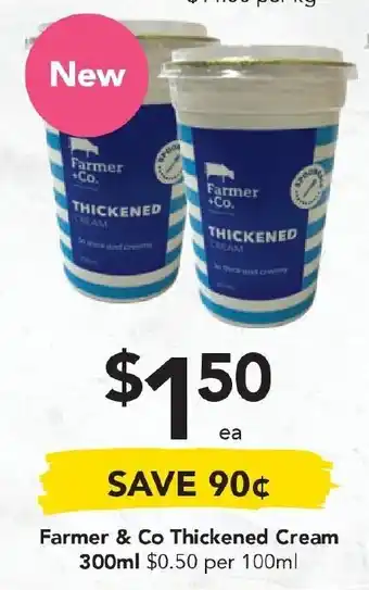 Drakes Farmers & Go Thickened Cream 300ml offer