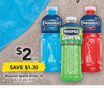 Drakes Maximus Sports Drinks 1lt offer