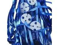 The Party People Shop Balloon Ribbons - Clipped, Metallic Blue 25 pk offer