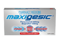 PharmaSave Maxigesic Double Action 12 Tablets offer