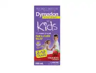 Dymadon Pain & Fever Relief 2-12 Years Strawberry 200ml