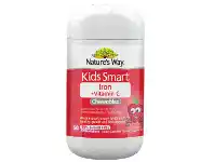 PharmaSave Nature's Way Kids Smart Iron + Vitamin C 50 Chewable Tablets offer