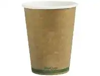 Officeworks BioPak Single-wall Coffee Cups 12oz Kraft 1000 Box offer