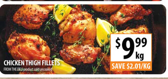 Supabarn Chicken Thigh Fillets offer