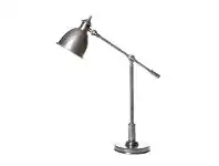 LivingStyles Vermont Bell Adjustable Metal Desk Lamp - Antique Silver offer