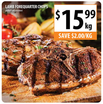 Supabarn Lamb Forequarter Chops offer