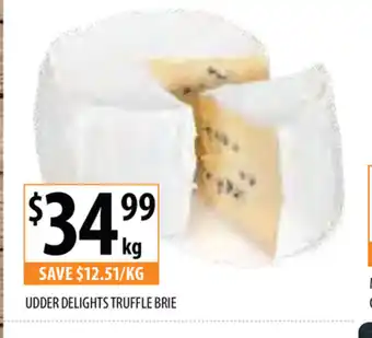 Udder Delight Truffle Brie
