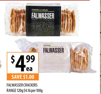Supabarn Falwasser Crackers Range 120g offer