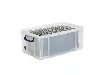 Officeworks Really Useful Boxes Really Useful Box 64L Clear offer
