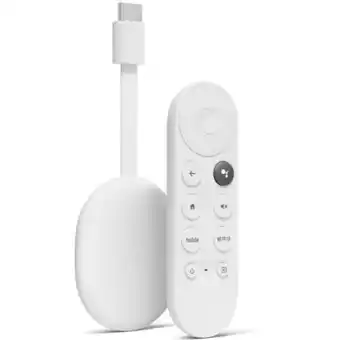 JB Hi-Fi Google Chromecast with Google TV (Snow) [2020] offer