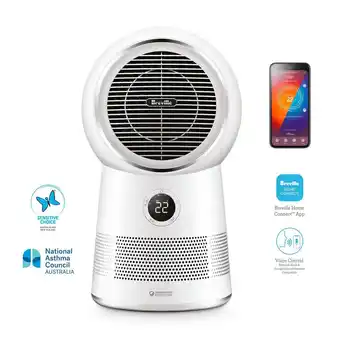 JB Hi-Fi Breville the AirRounder™ Connect 3-in-1 Heating & Cooling Purifier offer