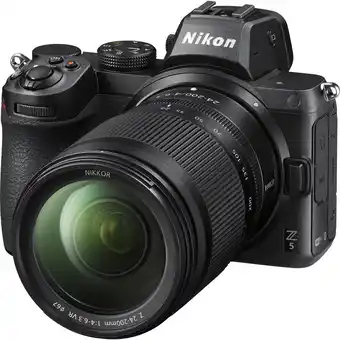 JB Hi-Fi Nikon Z5 Mirrorless Camera with 24-200mm f/4-6.3 VR Lens offer