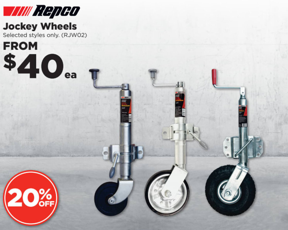 Jockey Wheels offer at Repco