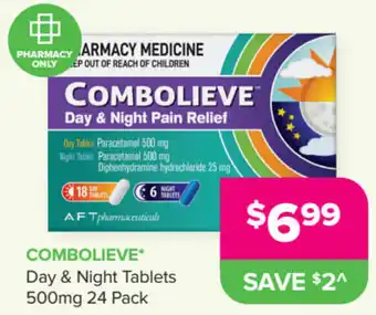 Malouf Pharmacies Combolieve Day & Night Tablets 500mg offer
