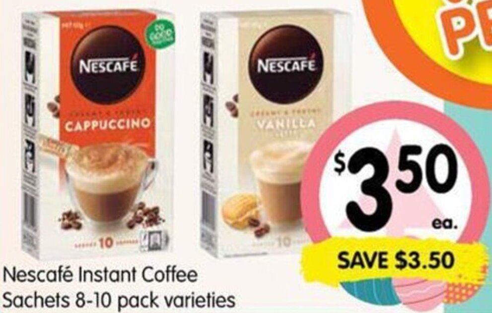 Nescafé Instant Coffee Sachets offer at Spar