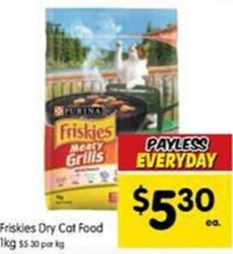 Spar Friskies Dry Cat Food 1Kg offer