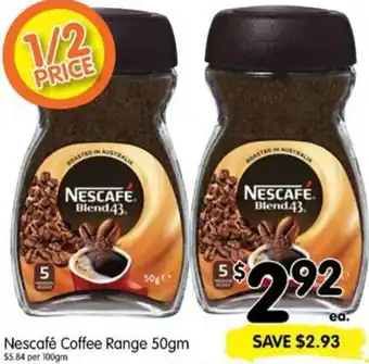 Spar Nescafé Coffee Range 50g offer